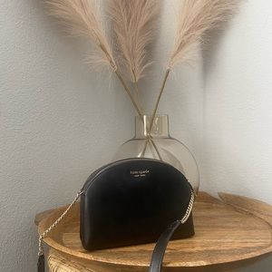 KATE SPADE Morgan Saffiano Leather Double Zip Dome Crossbody Bag